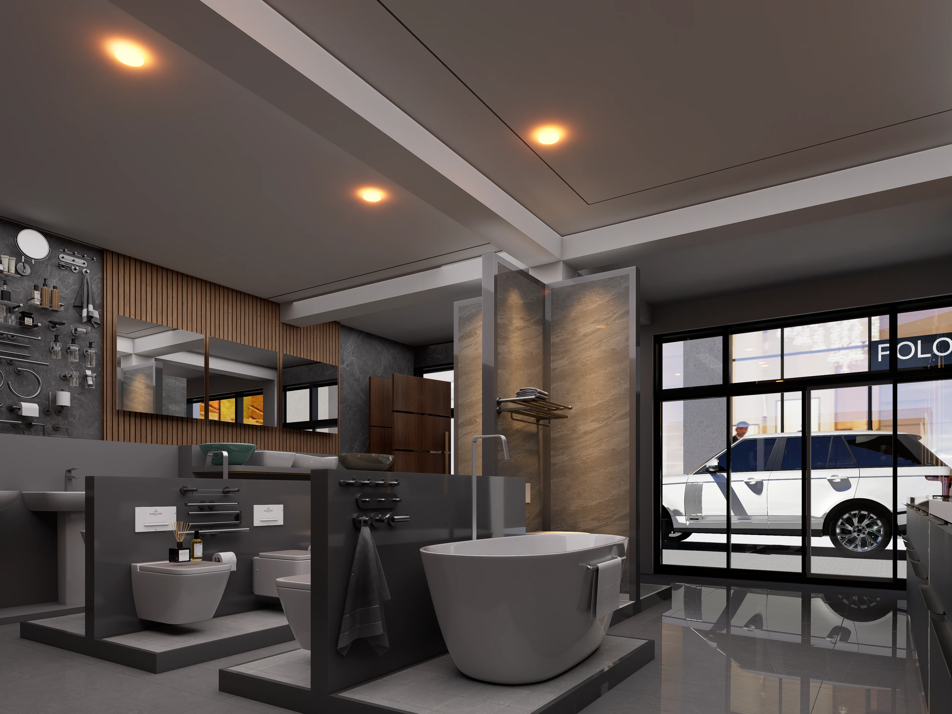 Showroom view 6 — design visualization