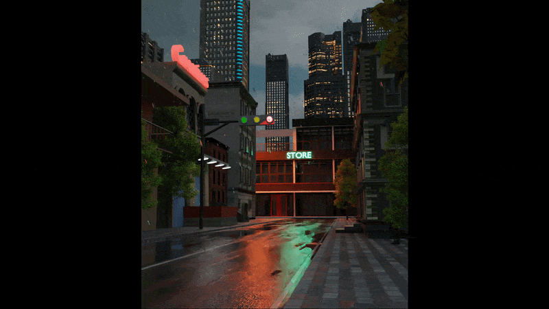 City Street Animation